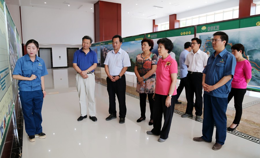 1-2015年8月，全國(guó)政協(xié)副主席、中國(guó)科學(xué)院院士王志珍一行蒞臨金徽股份調(diào)研。.jpg